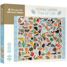 POMEGRANATE CHARLEY HARPER TREE OF LIFE 500 PC PUZZLE