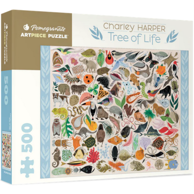 POMEGRANATE CHARLEY HARPER TREE OF LIFE 500 PC PUZZLE