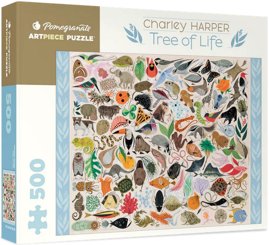 CHARLEY HARPER TREE OF LIFE 500 PC PUZZLE