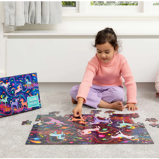 CROCODILE CREEK UNICORN GALAXY HOLOGRAPHIC 100 PC PUZZLE