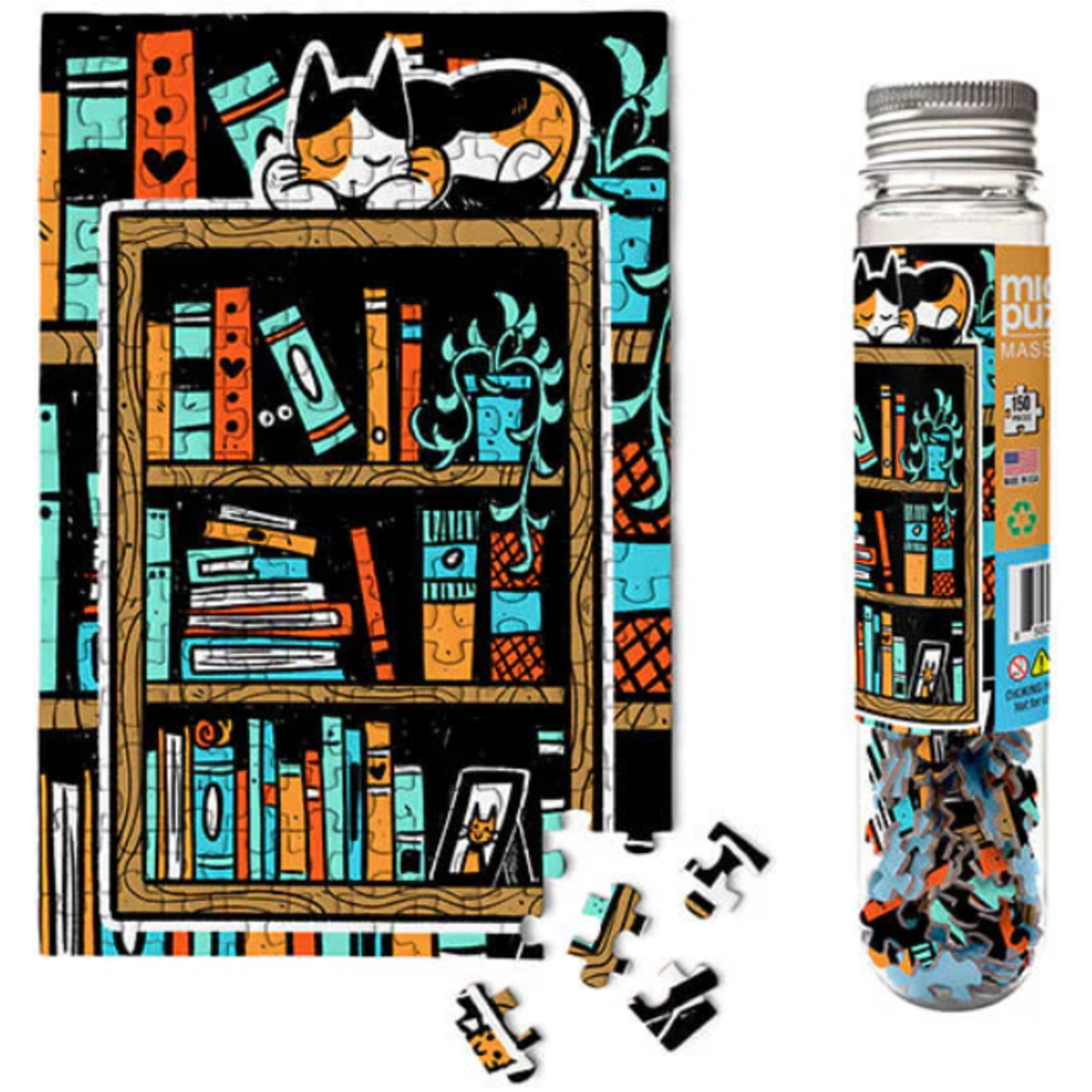 MICRO PUZZLES PAWS N PAGES 150 PC MICROPUZZLES