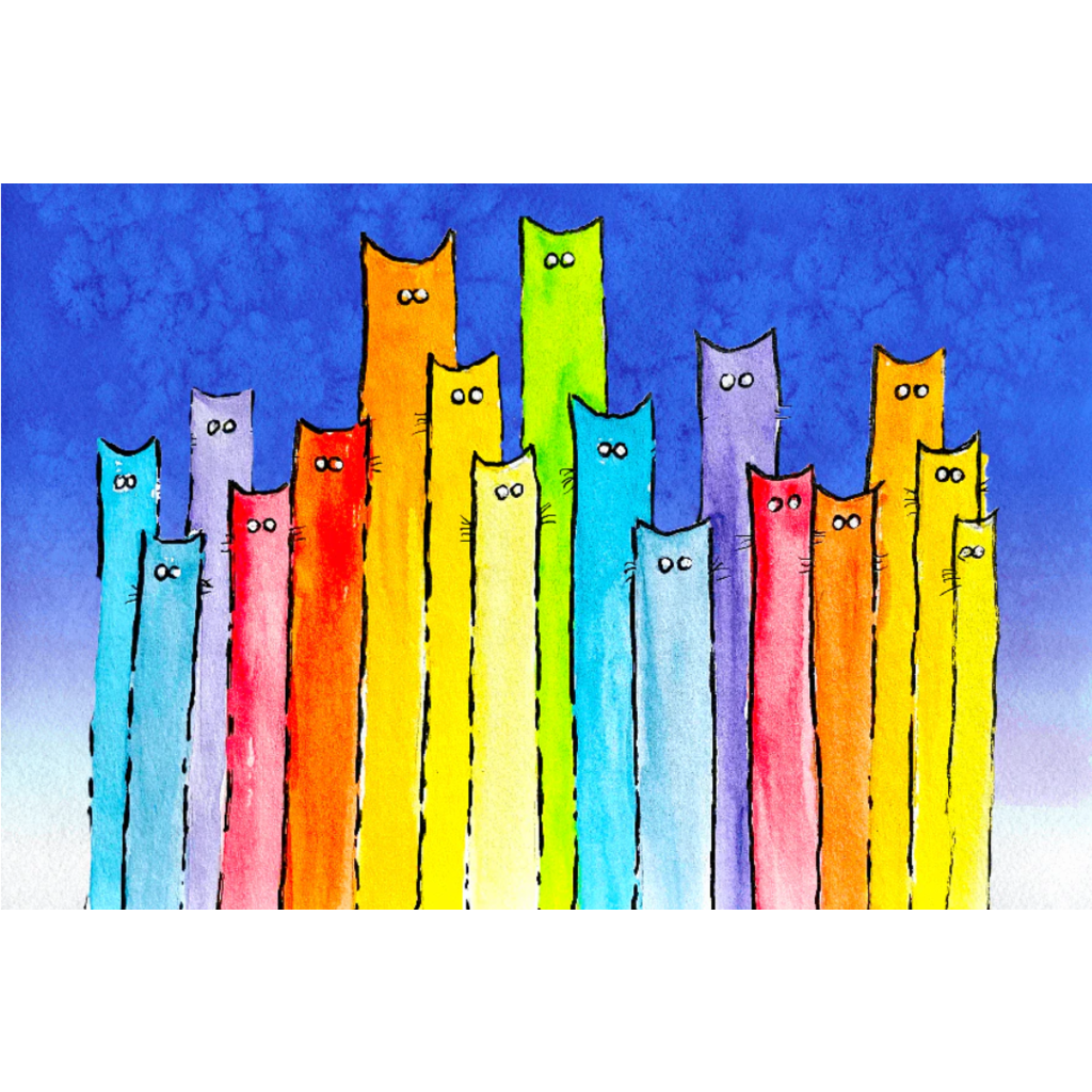MICRO PUZZLES A PRIDE OF CATS 150 PC MICROPUZZLES