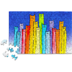 MICRO PUZZLES A PRIDE OF CATS 150 PC MICROPUZZLES
