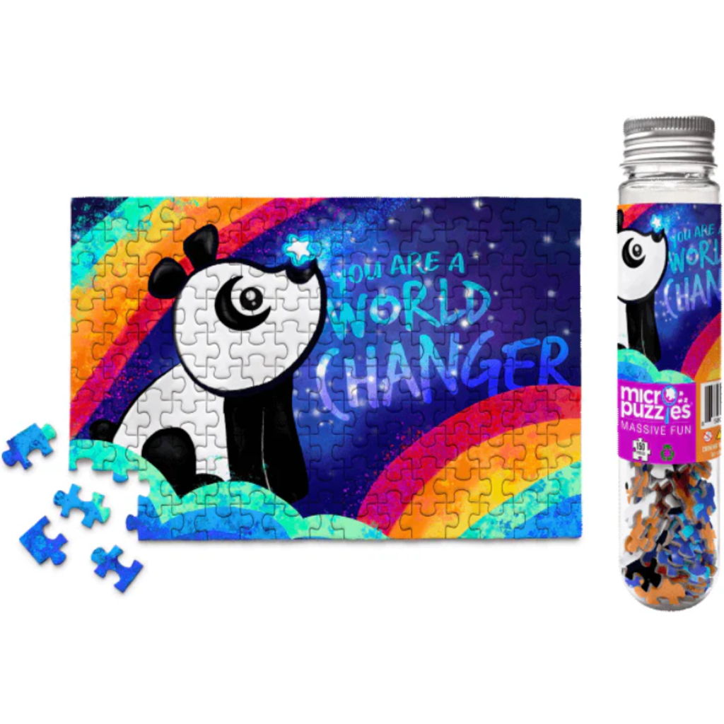 MICRO PUZZLES PUZZLE PANDAS - WORLD CHANGER 150 PC MICROPUZZLES