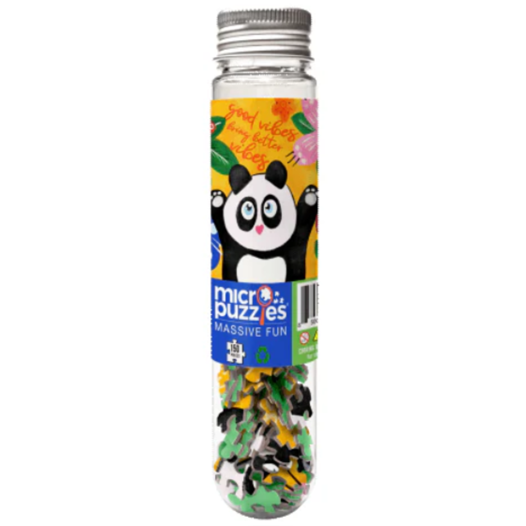 MICRO PUZZLES PUZZLE PANDAS - GOOD VIBES 150 PC MICROPUZZLES