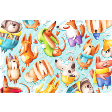 MICRO PUZZLES DOG GONE IT 150 PC MICROPUZZLES