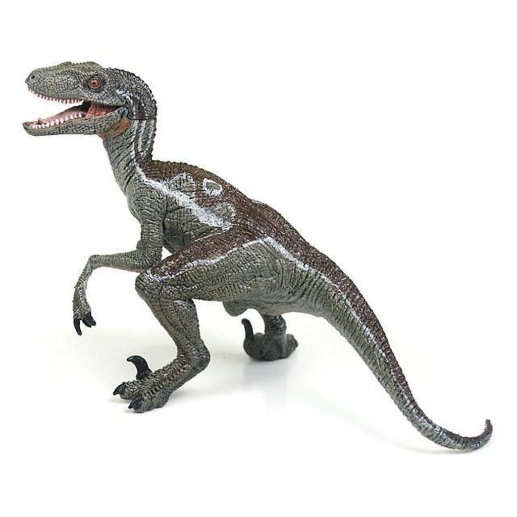 Papo 55058 un Vélociraptor vert 17 cm Dinosaures 