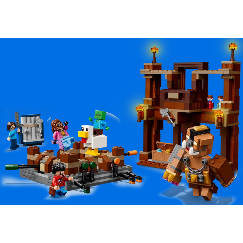 LEGO WOODLAND MANSION FIGHTING RING