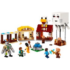 LEGO THE GHAST BALLOON VILLAGE ATTACK