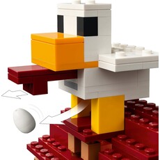 LEGO THE GHAST BALLOON VILLAGE ATTACK