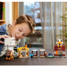 LEGO THE GHAST BALLOON VILLAGE ATTACK