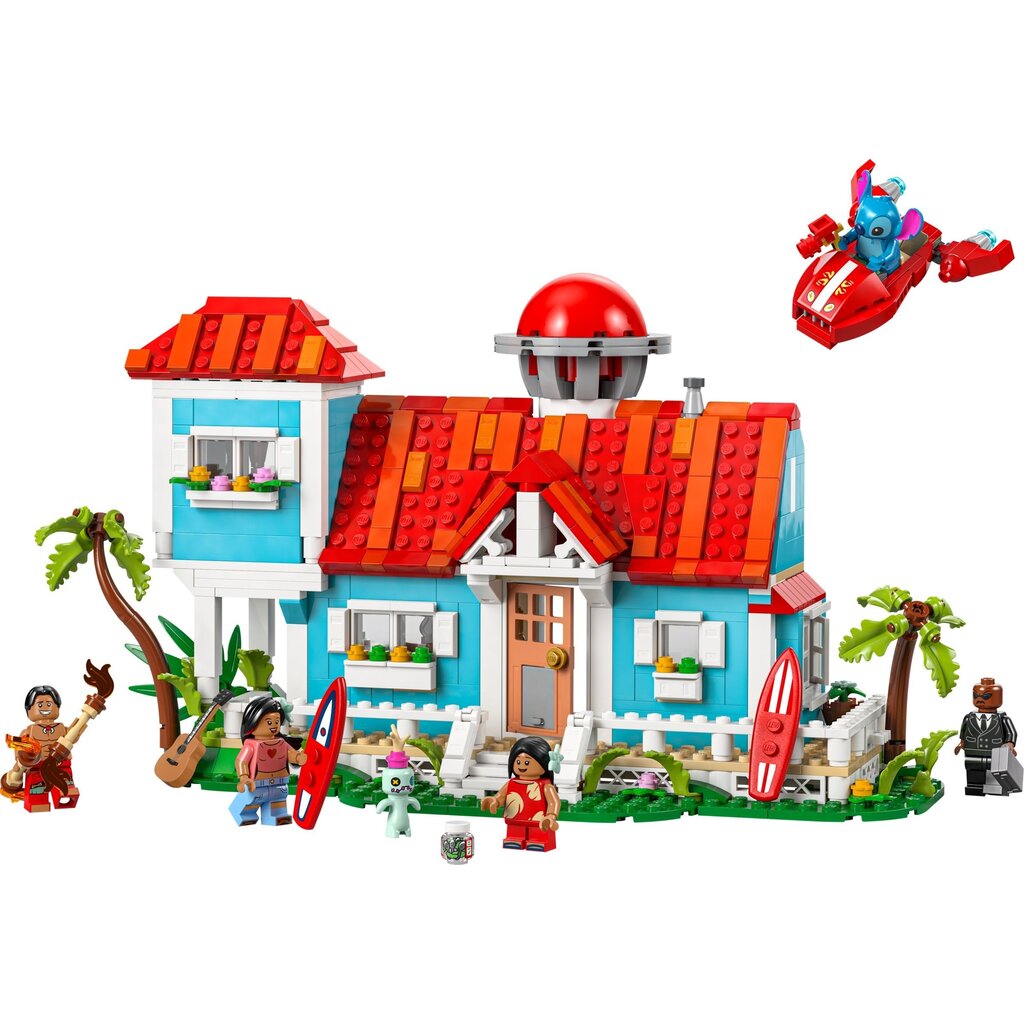 LEGO LILO AND STITCH BEACH HOUSE