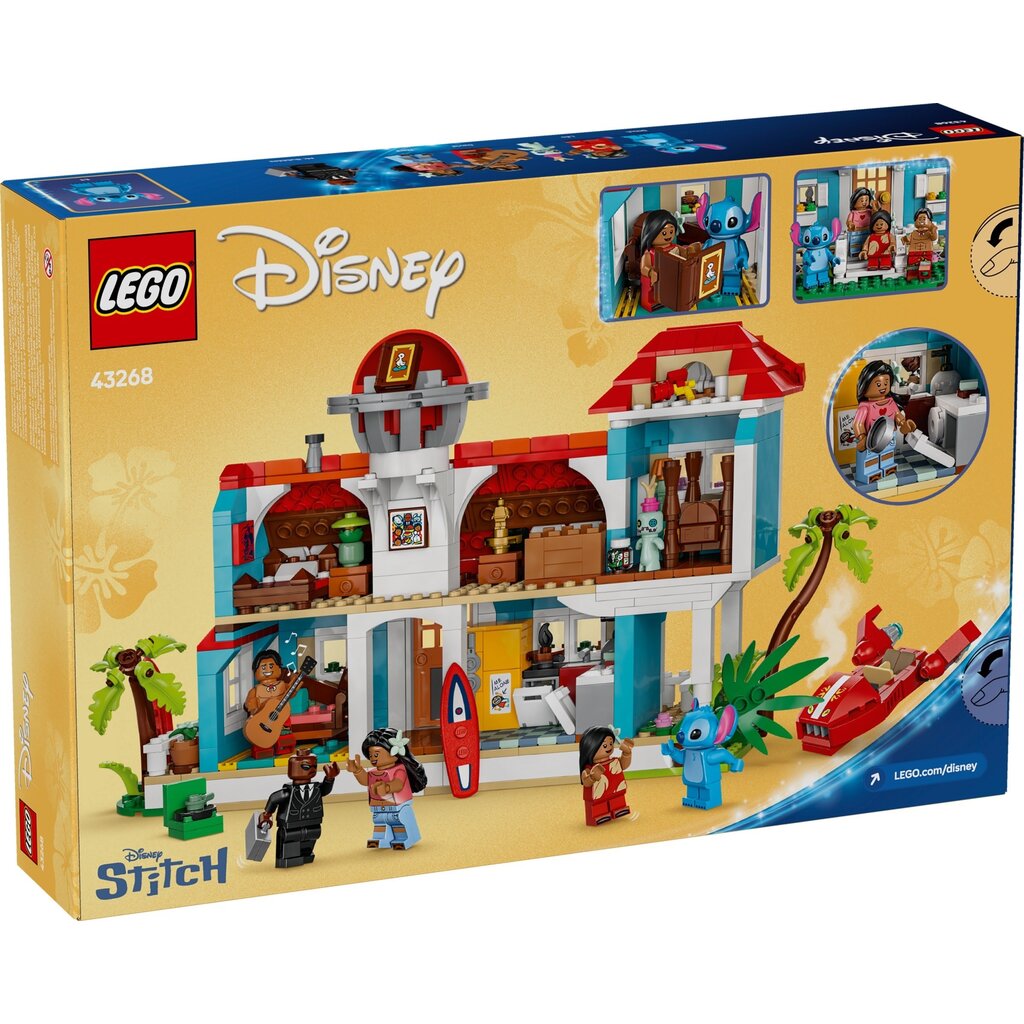 LEGO LILO AND STITCH BEACH HOUSE