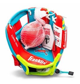 FRANKLIN BASEBALL GLOVE & BALL LEFT HANDED