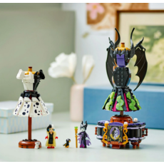MALEFICENT'S AND CRUELLA DE VIL'S DRESSES