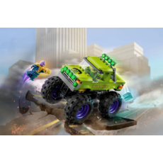 LEGO THE HULK TRUCK VS THANOS