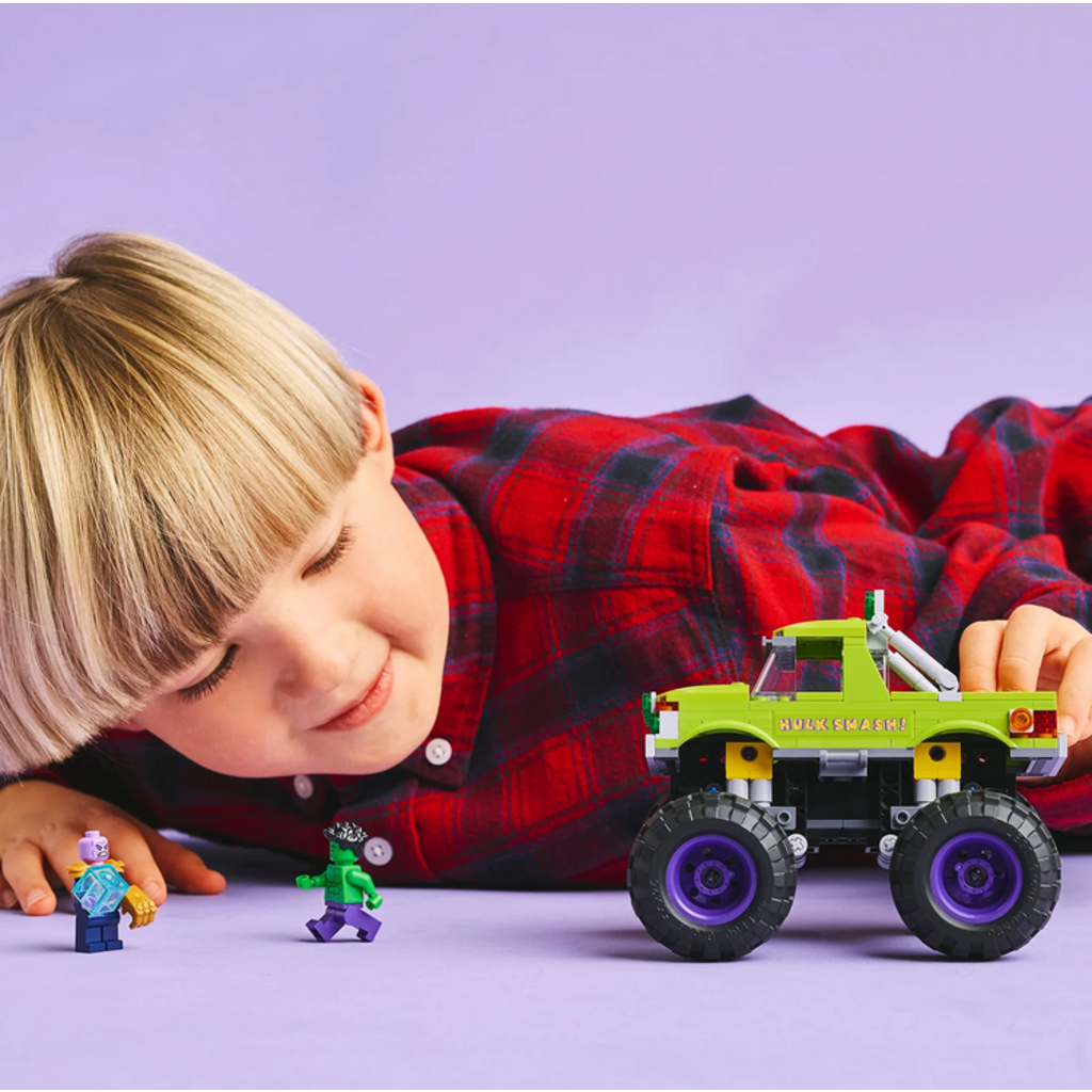 LEGO THE HULK TRUCK VS THANOS