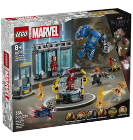 LEGO IRON MAN'S LABORATORY: HALL OF ARMOR