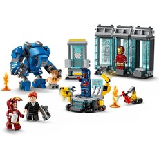 LEGO IRON MAN'S LABORATORY: HALL OF ARMOR