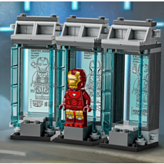 LEGO IRON MAN'S LABORATORY: HALL OF ARMOR