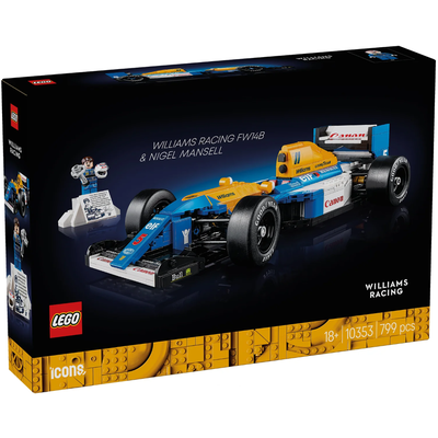 LEGO WILLIAMS RACING FW14B & NIGEL MANSELL