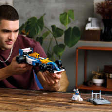 LEGO WILLIAMS RACING FW14B & NIGEL MANSELL