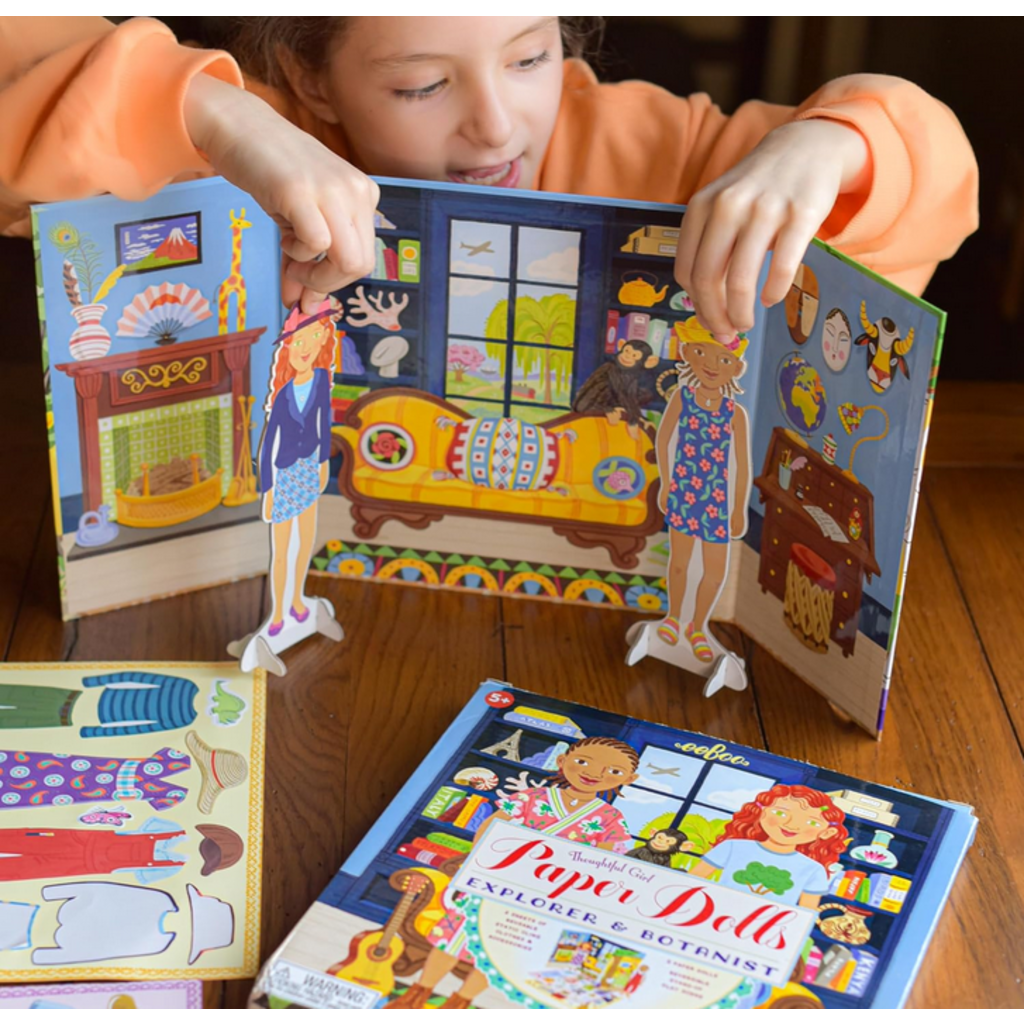 EEBOO PAPER DOLLS: EXPLORER & BOTANIST