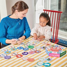 EEBOO SIMPLE WORDS HEXAGON PUZZLE PAIRS
