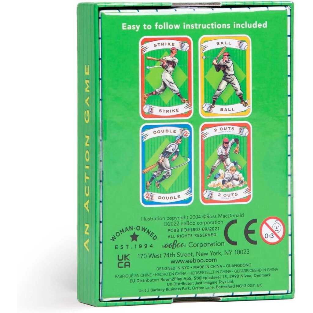EEBOO BASEBALL CARD GAME*