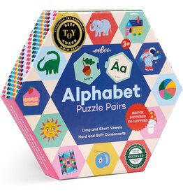EEBOO ALPHABET HEXAGON PUZZLE PAIRS
