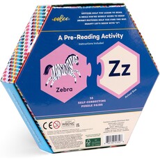 EEBOO ALPHABET HEXAGON PUZZLE PAIRS