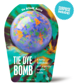 DA BOMB TIE DYE PURPLE BOMB BATH FIZZER