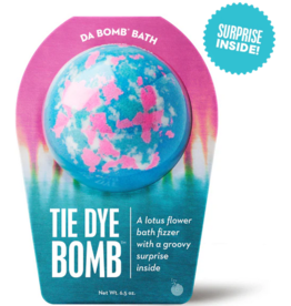 DA BOMB TIE DYE BLUE BOMB BATH FIZZER