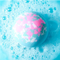 DA BOMB TIE DYE BLUE BOMB BATH FIZZER