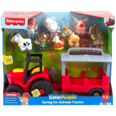 LITTLE PEOPLE LITTLE PEOPLE CARING FOR ANIMALS TRACTOR GIFT SET