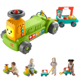 FISHER PRICE 4 IN 1 FARM TO MARKET TRACTOR