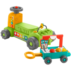 FISHER PRICE 4 IN 1 FARM TO MARKET TRACTOR