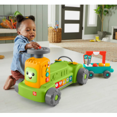 FISHER PRICE 4 IN 1 FARM TO MARKET TRACTOR