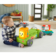 FISHER PRICE 4 IN 1 FARM TO MARKET TRACTOR