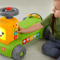 FISHER PRICE 4 IN 1 FARM TO MARKET TRACTOR