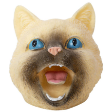 SCHYLLING ASSOCIATES RUBBER HAND PUPPET CAT