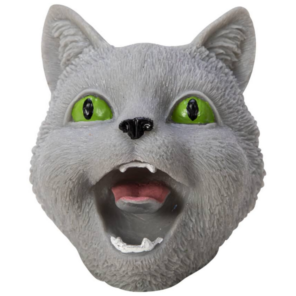 SCHYLLING ASSOCIATES RUBBER HAND PUPPET CAT