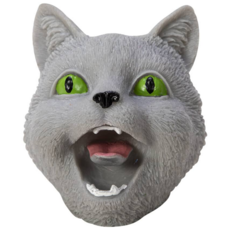 SCHYLLING ASSOCIATES RUBBER HAND PUPPET CAT