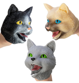 SCHYLLING ASSOCIATES RUBBER HAND PUPPET CAT