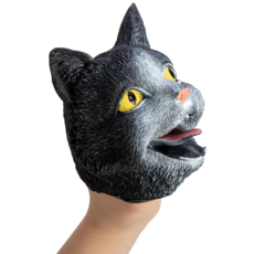 SCHYLLING ASSOCIATES RUBBER HAND PUPPET CAT