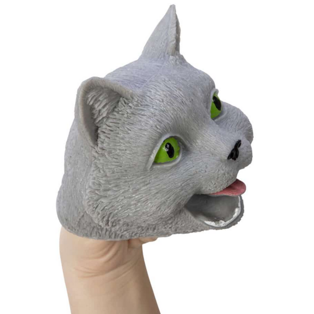 SCHYLLING ASSOCIATES RUBBER HAND PUPPET CAT