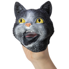 SCHYLLING ASSOCIATES RUBBER HAND PUPPET CAT