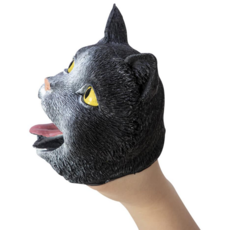 SCHYLLING ASSOCIATES RUBBER HAND PUPPET CAT