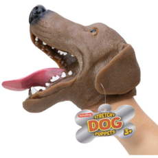 SCHYLLING ASSOCIATES RUBBER HAND PUPPET DOG