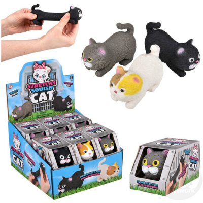 THE TOY NETWORK STRETCHY SQUISH CAT